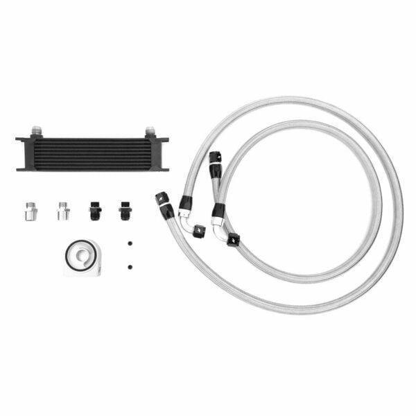 Mishimoto Universal 10 Satır Yağ Soğutucu Kiti -8AN - Siyah - Image 1