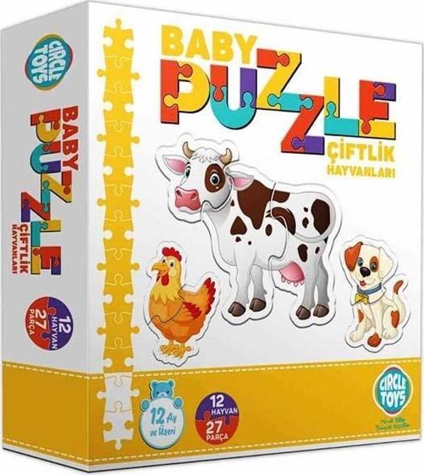 Baby Puzzle Çiftlik Hayvanları  - Image 1