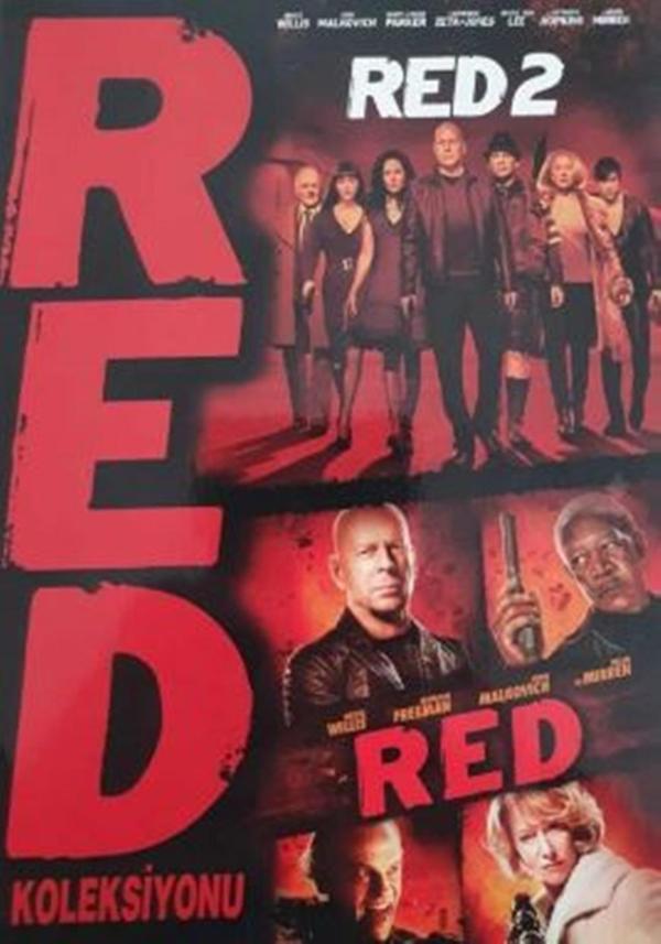 Red Koleksiyonu ( 2 Disk - Box Set ) ( Türkçe Dublaj ) ( Ambalajında - Sıfır ) DVD - Image 1