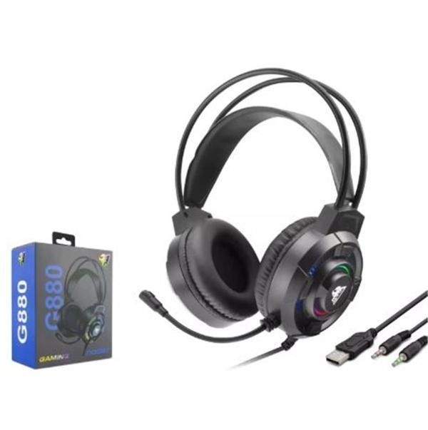 Hadron G880 Gaming Kulaklık 2-3.5Mm + Usb Siyah - Image 1