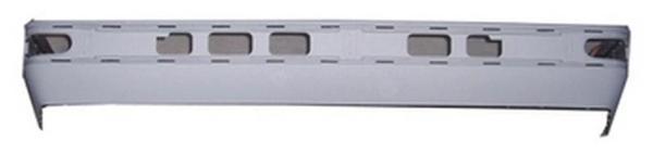1996-1999 Mercedes E Class W210- Arka Tampon Koyu Gri (Bant Delikli (Şok Emicili Tyg) (Adet) (Oem No - Image 1