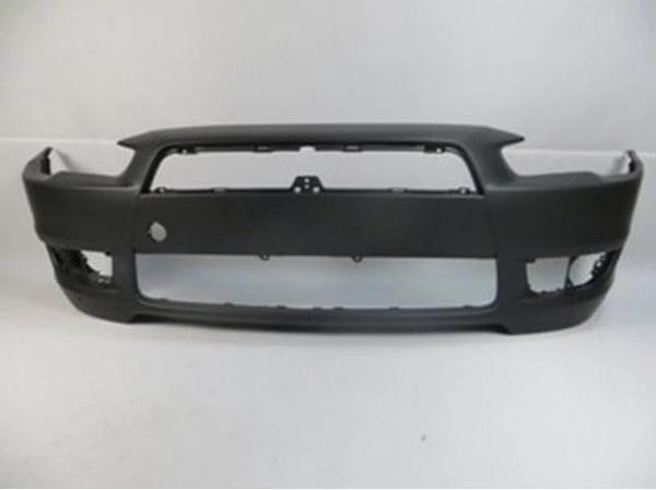 2008-2013 Mitsubishi Lancer Ön Tampon Siyah (Sis-Panjur Delikli-Karlık Delikli 1.8 Tyg) (Adet) (Oem  - Image 1