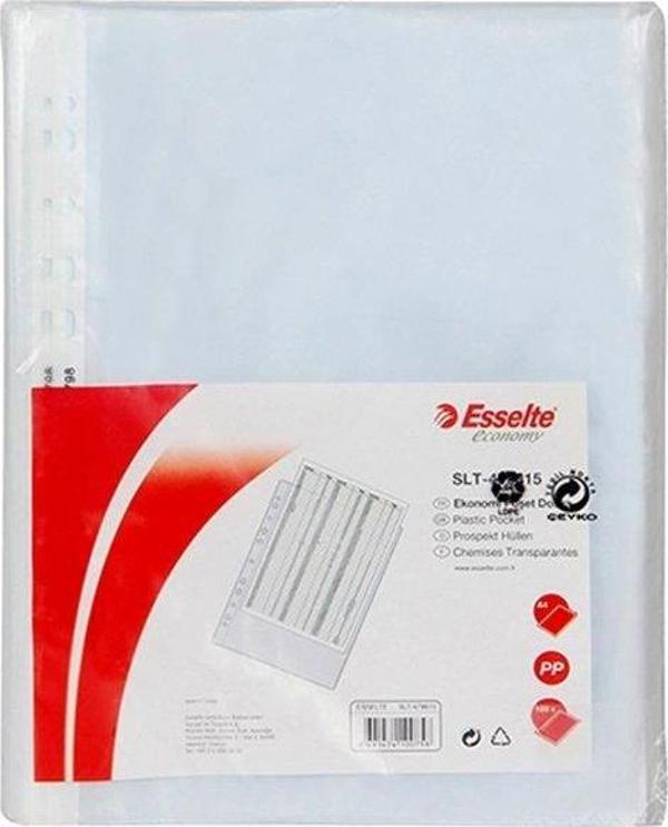 Esselte Poşet Dosya Ekonomi A4 11 Delikli (100 adet) - Image 1