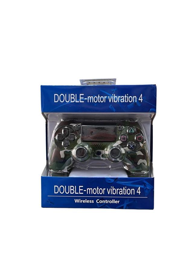 GlrTech P4J Kablosuz Oyun Kolu  Double Motor Titreşimli Şarj Edilebilir PS4 Uyumlu - Image 1