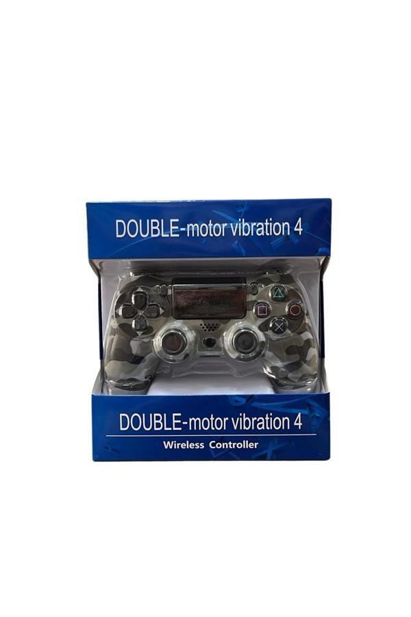 GlrTech P4B Kablosuz Oyun Kolu  Double Motor Titreşimli Şarj Edilebilir PS4 Uyumlu - Image 1