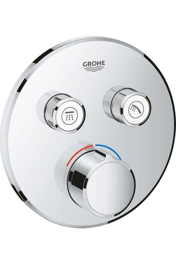 Smartcontrol Çift Valfli Akış Kontrollü Ankastre Duş Bataryası 29145000 - Image 1