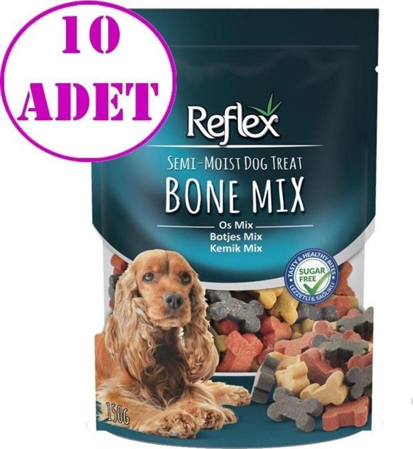 Reflex Bone Mix Yumuşak Köpek Ödülü 150Gr 10 Ad - Image 1