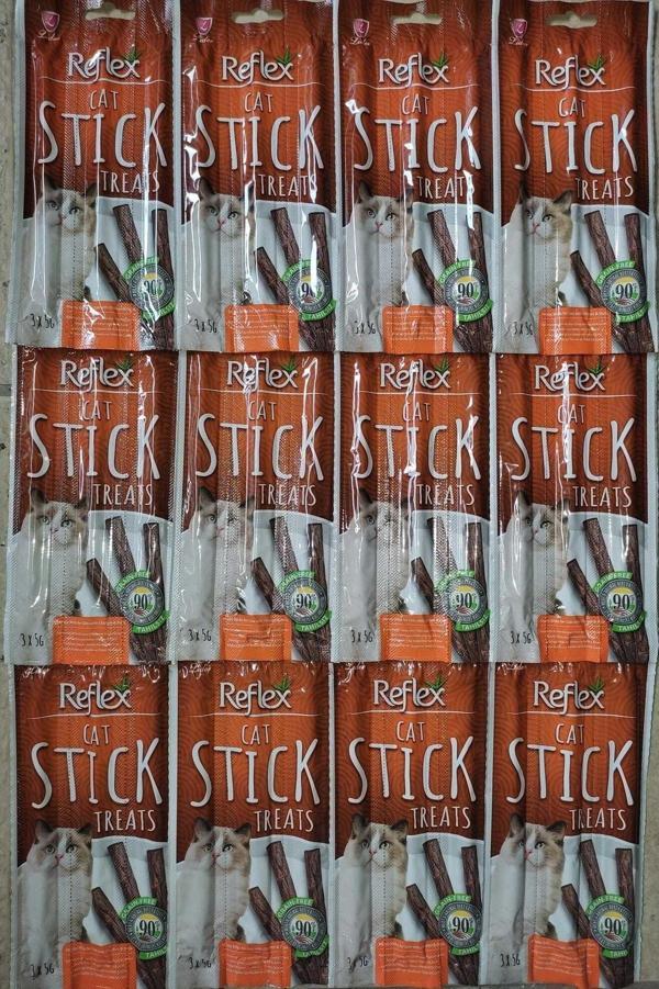 Reflex Kedi Ödül Sticks Tavuk & Ördek 3*5 Gr 12 Adet - Image 1