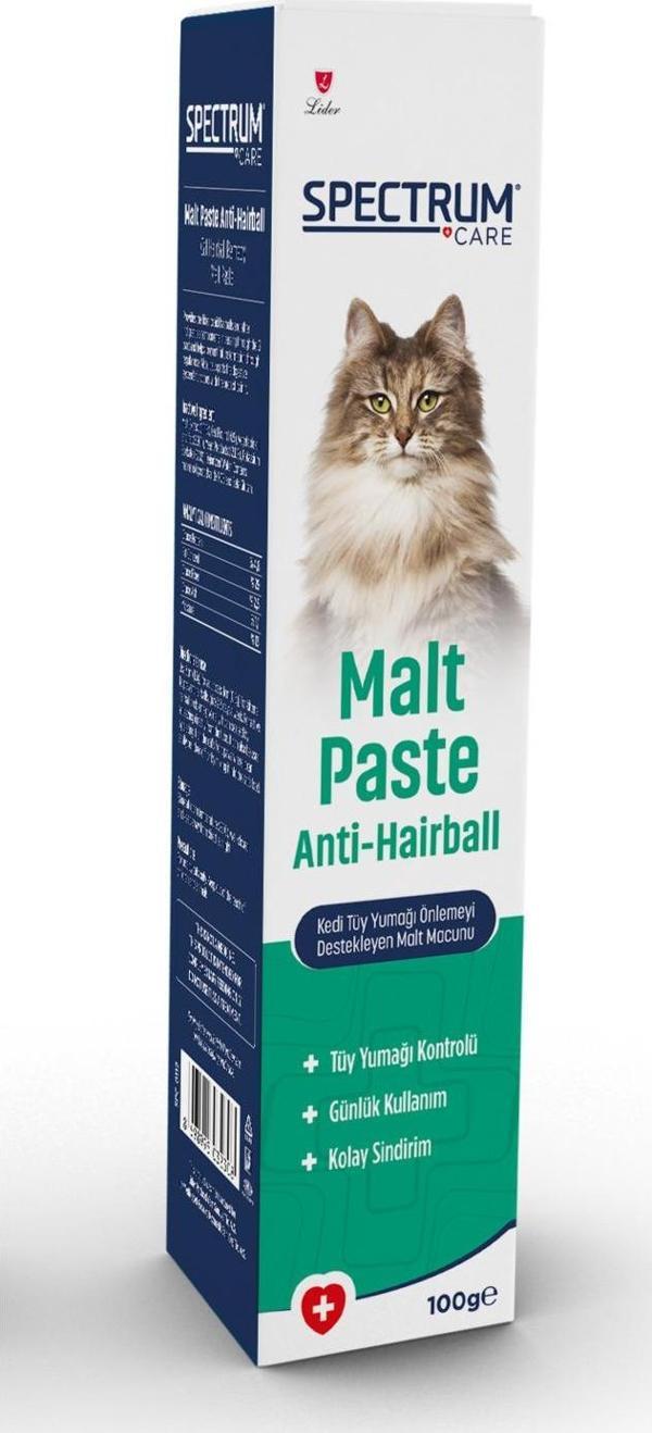 Spectrum Kedi Malt Paste Tüy Yumağı Kontrol Kedi Macunu 100 Gr - Image 1