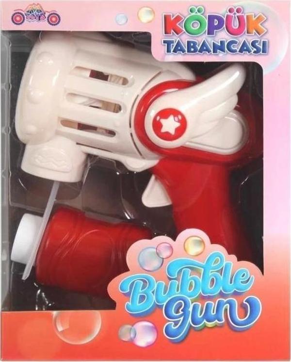 Aya Toys Pilli Köpük Tabancası 40203,Rengarenk Baloncuk Çıkaran Oyuncak Köpük Tabanca - Image 1
