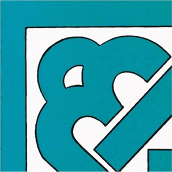 Armada Çini 10x10 Cm Ksk 20t Turkuaz Zincir Desenli Bordür Köşesi - Image 1