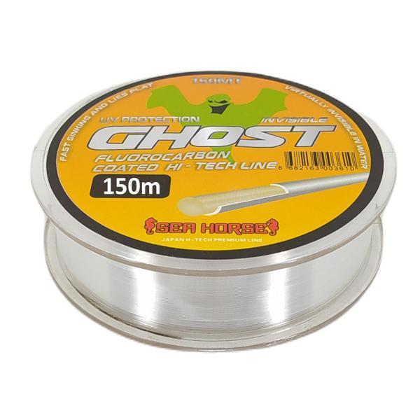 Sea Horse Ghost 150m Hayalet Misina Fluorocarbon Coated Şeffaf - Image 1