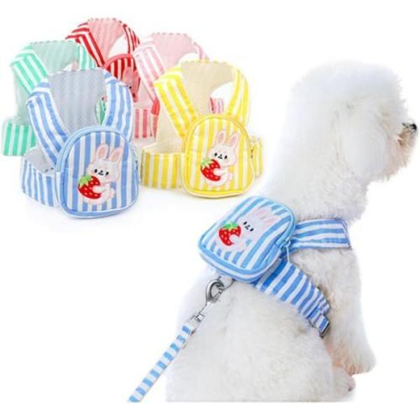 Evcil Hayvan Çantalı Göğüs Gezdirme Tasması Seti - Image 1