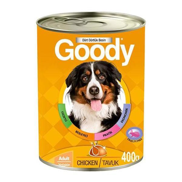Goody Tavuklu Yetişkin Köpek Konservesi 6 Adet 400 Gr - Image 1