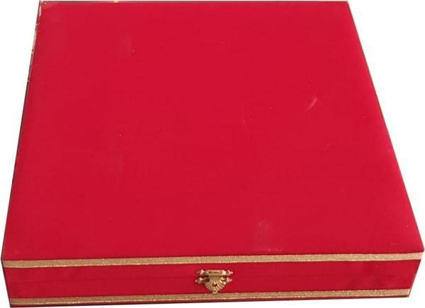 Armada Çini 25 Cm Tabak Kadife Kutusu Kırmızı - Image 1