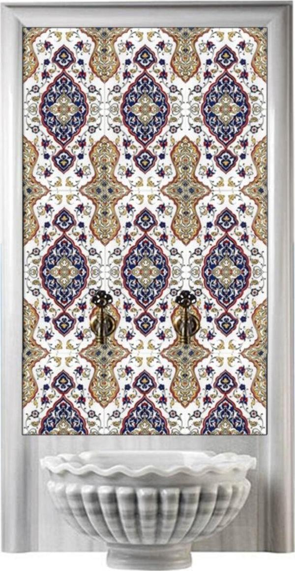 Armada Çini 60x100 Cm Sp 79 Osmanlı Serigraf Türk Hamamı Pano - Image 1