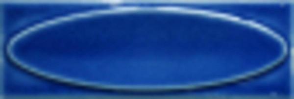 Armada Çini 7x21 Cm Elips Kobalt Çini Seramik - Image 1