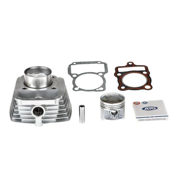 Cg 125 Silindir Piston Seti 56.5 mm 15 Perno Gri - Image 1