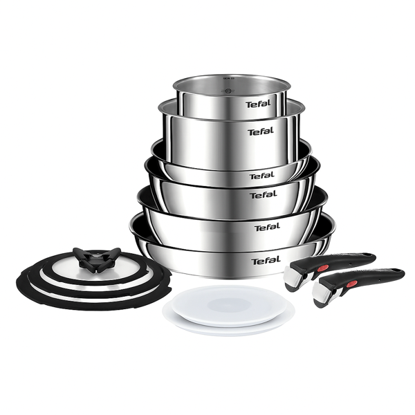 Tefal Ingenio Emotion L897SD74 13 Parçalı Tava Seti - Paslanmaz Çelik - Image 1