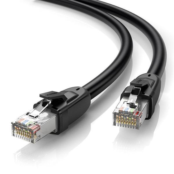UGREEN 55193 NW323 CAT8 4K 8K 40GB/s Yüksek Ağ Hızı FRP Ethernet Kablosu 15metre - Image 1