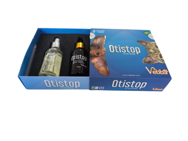 Otistop Kedi Köpek Kulak Uyuzu Bakım Losyonu 30 ml + 30 ml - Image 1