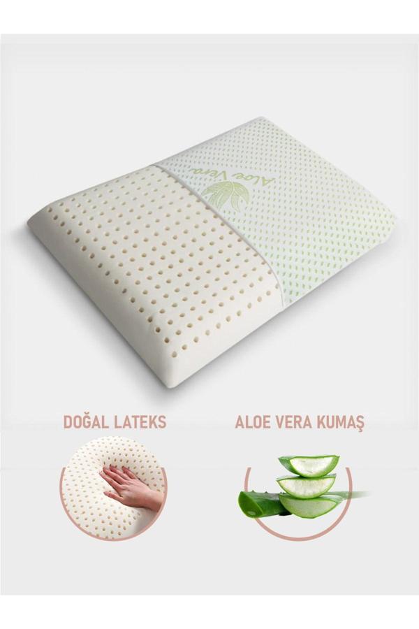 Doğal Ortopedik Lateks Yastık (40X60X10) - Image 1