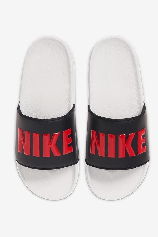 Nike Offcourt Revive Foam Siyah Kırmızı Terlik (Aşırı Dar)  - Image 1