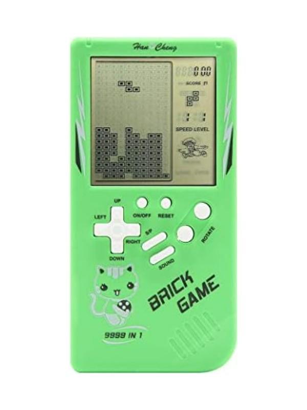Tetris Oyun Konsolu 23 Bulmaca Oyunu Bataryalı 3.5 Inç LCD Mini Taşınabilir Atari - Image 1