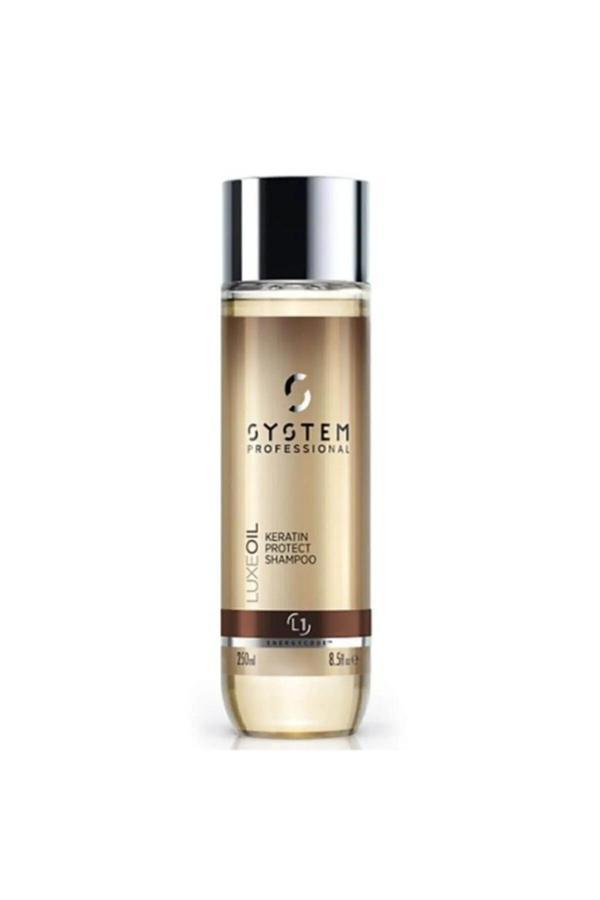 System Professional Luxe Oil Keratin Protect Şampuan 250ml - Image 1