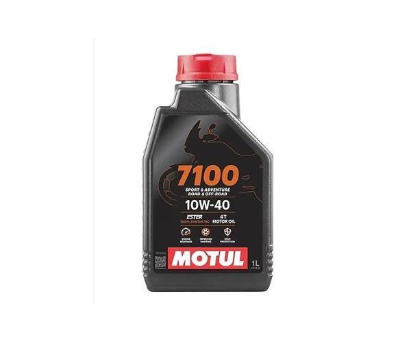 Motul 7100 10W-40 4t 1 LT. ( Ürt: 2024 ) - Tam Sentetik Motorsiklet Yağı - Image 1