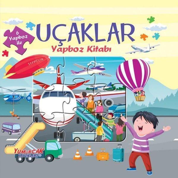 Uçaklar - Yapboz Kitabı - Yumurcak Yayınları - Image 1