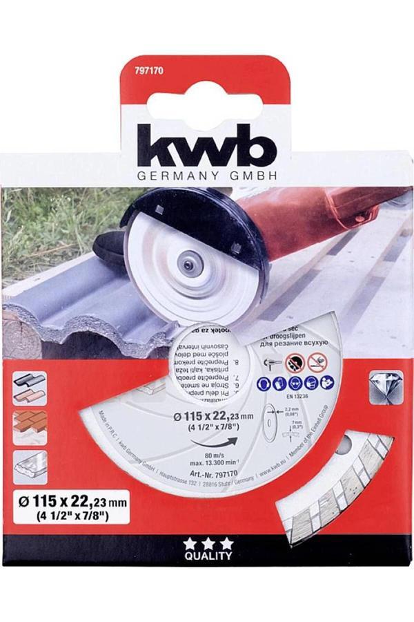 KWB Elmas kesme diski White-Line, 115 mm (49797170) - Image 1