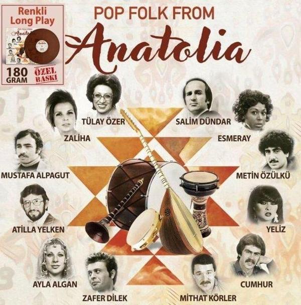 Çeşitli Sanatçılar Pop Foll Anatolia Plak - Image 1