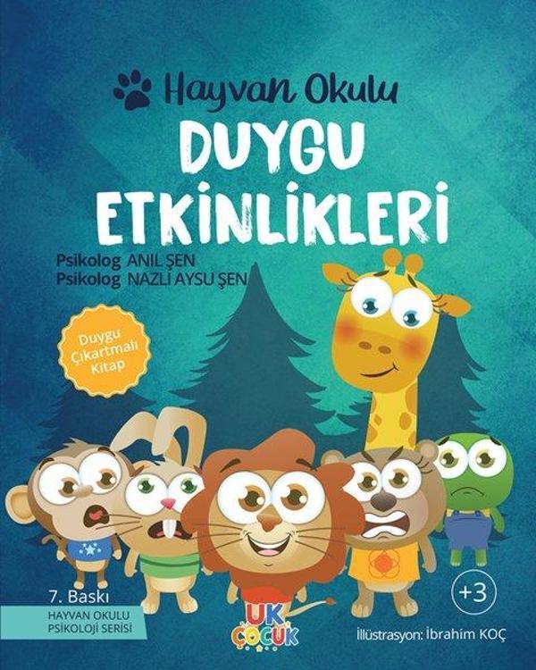 Duygu Etkinlikleri - Hayvan Okulu Serisi - Unikod - Image 1
