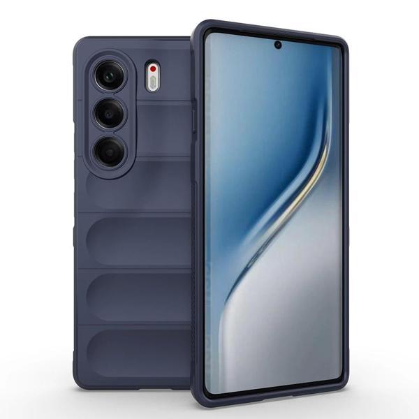 Tecno Camon 40 Pro Kılıf Esnek TPU Oyuklu Arka Yüzey Tasarımlı Zore Etnik Silikon Kapak - Image 1