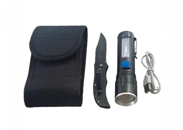 F-91 Zoomlu Xhp-50 Güçlü Işık Taşıma Çantalı 2,li Set - Image 1