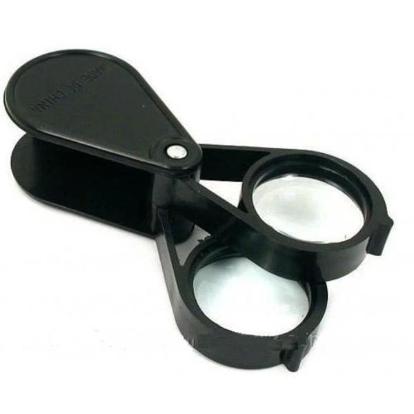 20x30 2k30mm Çıft Optik Lens Katlanan Cep Büyüteç. - Image 1