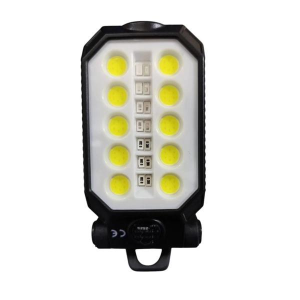 USB Şarjlı Çalışma Kamp Işıldak Lamba Katlanır Mıklatıslı Ayak 2525 - Image 1