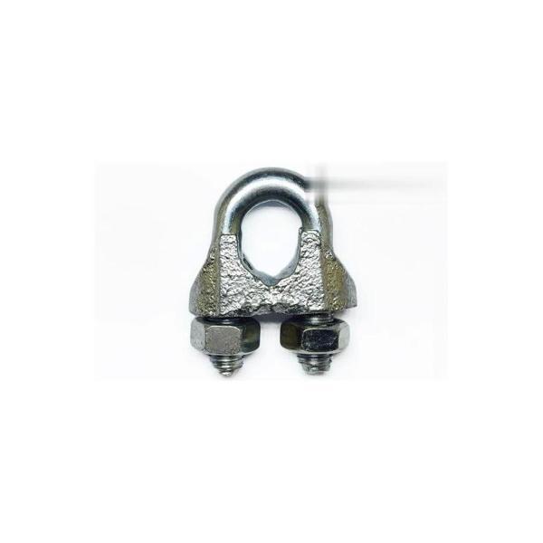 Çelik Halat Bağlama, Düğüm, Klemens 10 mm - 2 Adet - Image 1