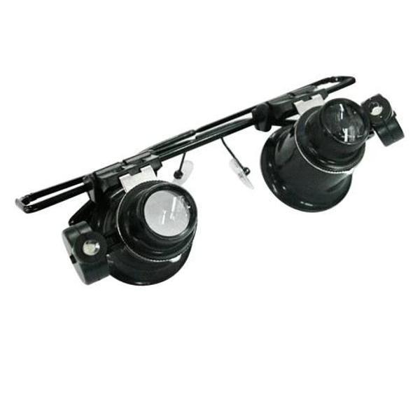 Gözlük Model Çıft Led Aydınlatma ,saat Onarımı Için Harika Büyüteç - Image 1