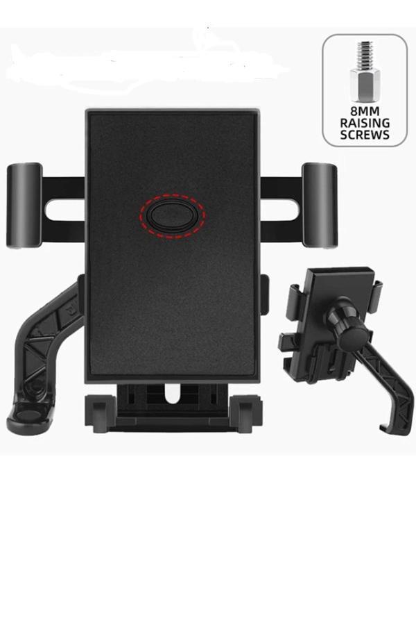 Otommatik Model Motosiklet Telefon Tutucu Ayna Bağlantılı - Image 1