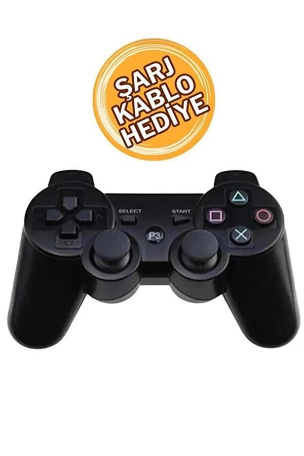 Ps3 Kablosuz Analog Oyun Kolu Oyuncu Konsolu Dualshock Wireless Joystick Controller - Image 1