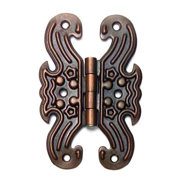 Dekoratif Sac Kelebek Menteşe - Büyük, Antik, 1 Adet - Image 1