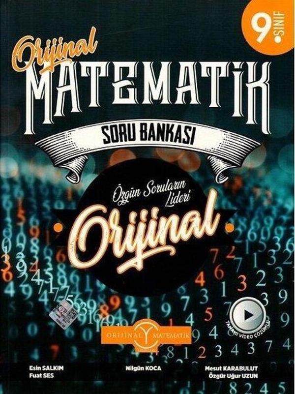 9.Sınıf Matematik Soru Bankası - Orijinal Yayınları - Image 1