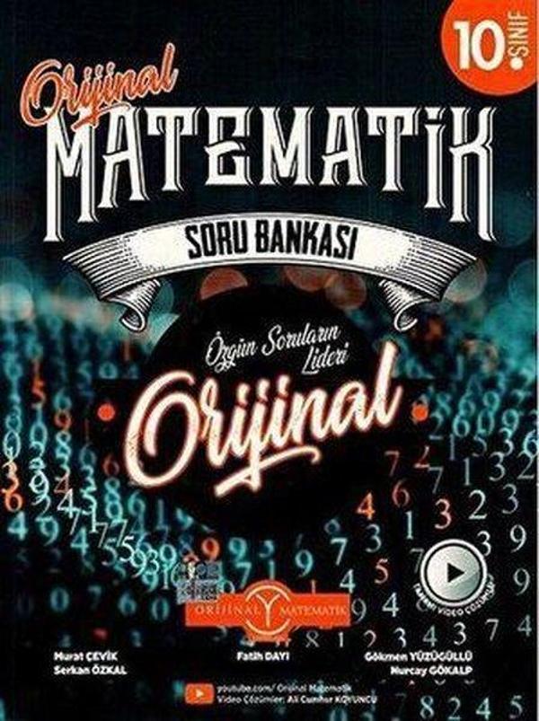10.Sınıf Matematik Soru Bankası - Orijinal Yayınları - Image 1