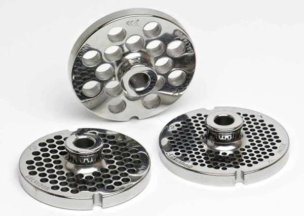 İnox Paslanmaz Kıyma Makinesi Aynası, Ağızı 12 No - 4 Mm - Image 1
