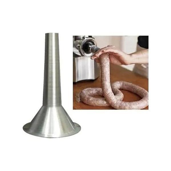 Tuğra Paslanmaz (alüminyum) Sucuk Hunisi No: 10 - Lezzetli Ve Hijyenik Sucuklarınız İçin - Image 1