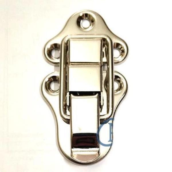 Sandık, Kutu Klipsi, Ön Kilidi - 72x40mm, Nikel, 100 Adet - Image 1