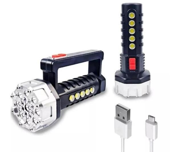 P-17 17+5 Cob Ledli Işıldak Fener - Image 1