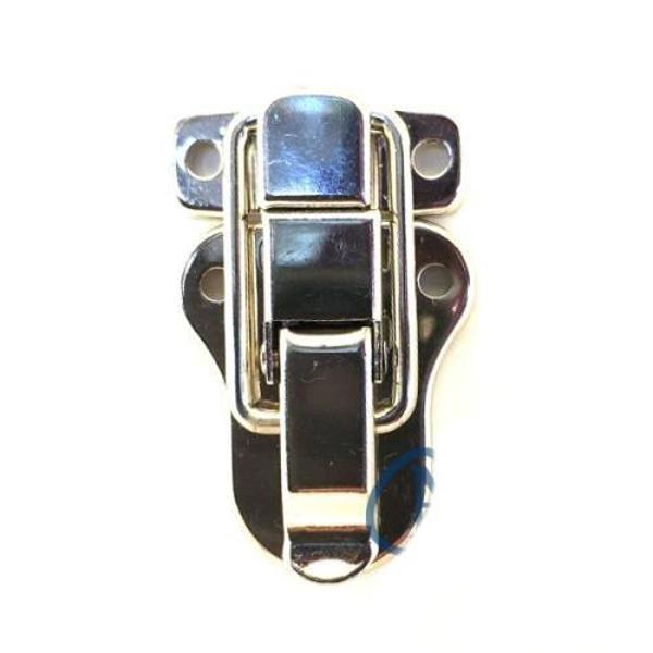 Sandık, Kutu Klipsi, Ön Kilidi - 48x30mm, Nikel, 1 Adet - Image 1